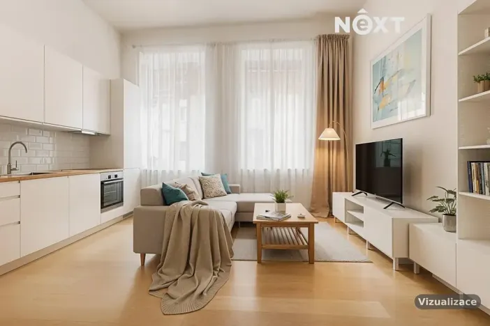 Prodej bytu 2+kk, České Budějovice, Skuherského, 53 m2