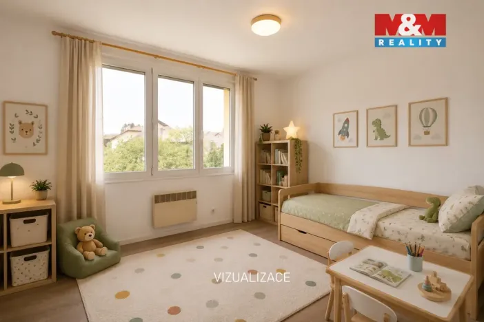 Prodej bytu 3+1, Černovice, Tyršova, 64 m2
