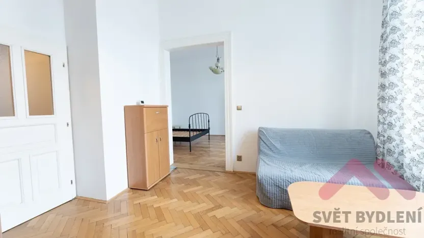 Pronájem bytu 2+kk, Praha - Karlín, Sokolovská, 47 m2