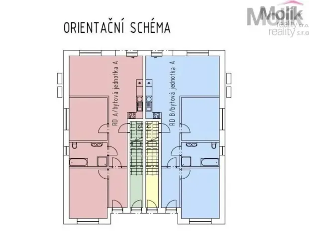 Pronájem vícegeneračního domu, Most, Mátová, 93 m2