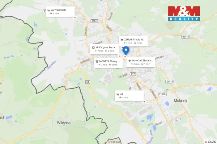 Prodej bytu 1+1, Aš, Neumannova, 39 m2
