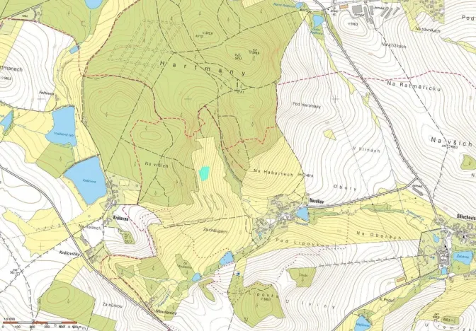 Prodej louky, Neustupov - Královna, 4873 m2