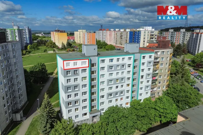 Prodej bytu 3+1, Plzeň - Bolevec, Žlutická, 62 m2