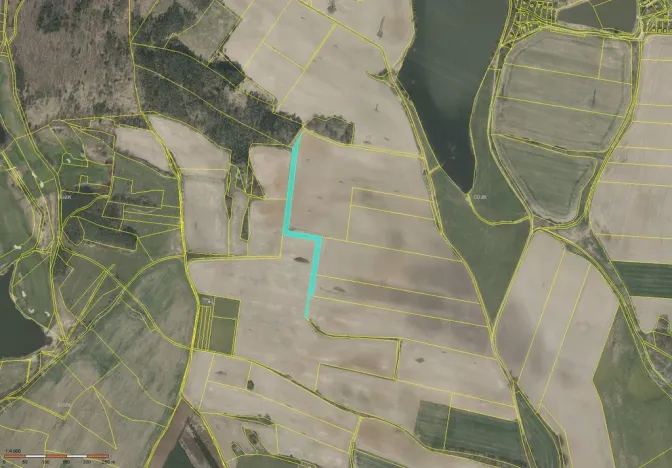 Prodej pole, Kestřany - Zátaví, 6262 m2