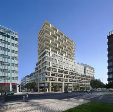 Pronájem kanceláře, Praha - Michle, Vyskočilova, 2000 m2