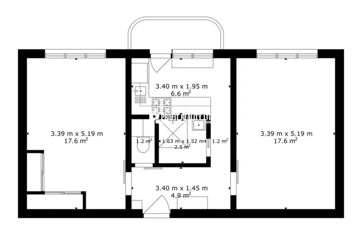 Prodej bytu 2+1, Beroun, Košťálkova, 53 m2