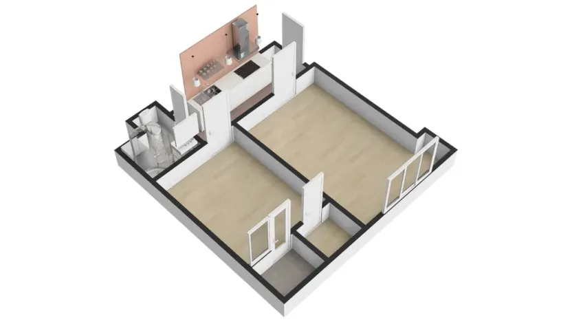Prodej bytu 2+1, Praha - Žižkov, Jeseniova, 45 m2