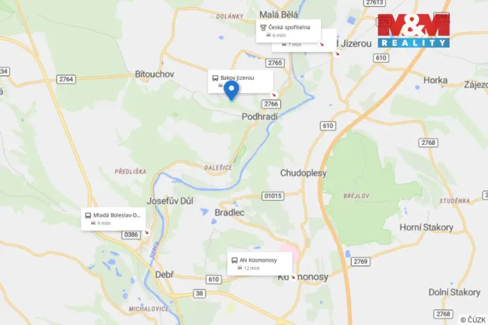 Prodej komerčního pozemku, Bakov nad Jizerou, 10160 m2