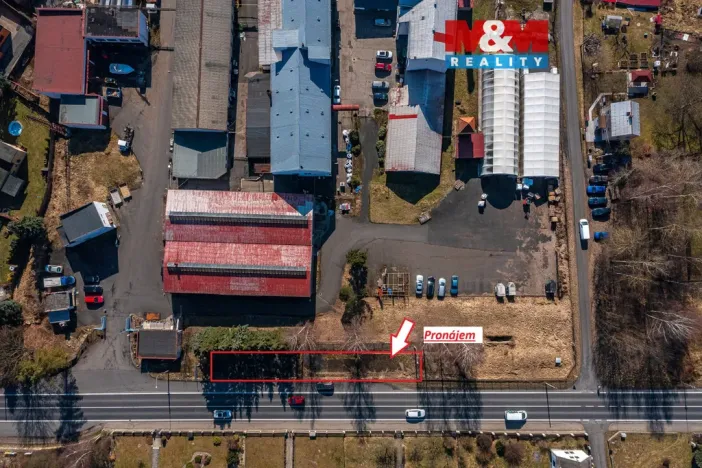 Pronájem komerčního pozemku, Jílové - Modrá, 727 m2