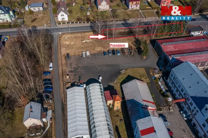 Pronájem komerčního pozemku, Jílové - Modrá, 727 m2