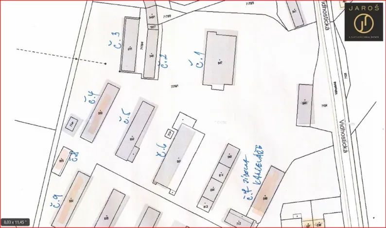Pronájem výrobních prostor, Vroutek, Vidhostická, 2462 m2