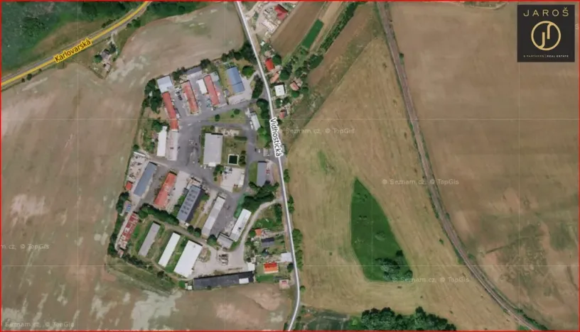 Pronájem výrobních prostor, Vroutek, Vidhostická, 2462 m2