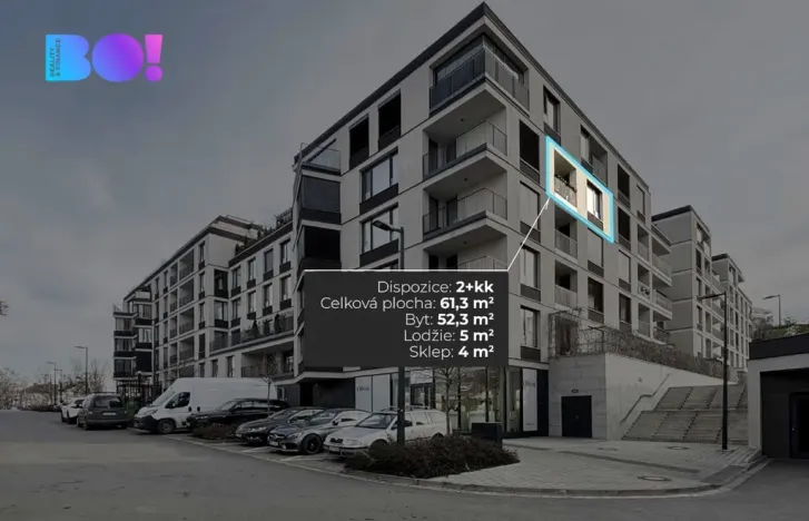 Pronájem bytu 2+kk, Ostrava, Důlní, 61 m2