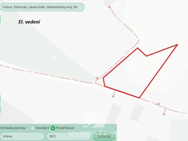 Prodej pozemku pro bydlení, Zásmuky, 1006 m2