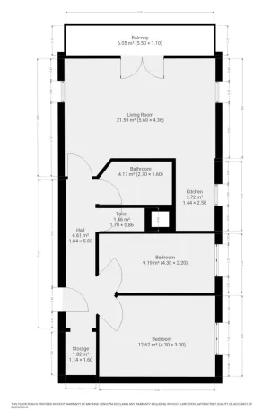 Pronájem bytu 3+kk, Praha - Újezd nad Lesy, Žiželická, 66 m2