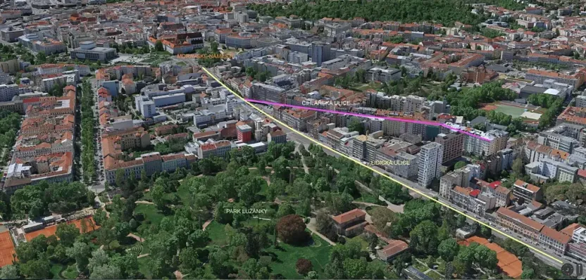 Pronájem bytu 1+1, Brno, Cihlářská, 44 m2