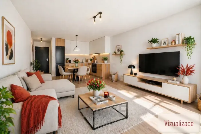 Prodej bytu 2+kk, Praha - Ruzyně, 54 m2