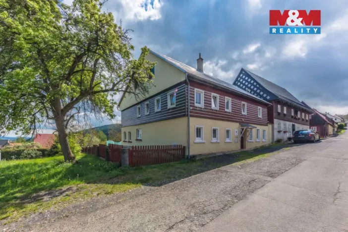 Prodej ubytování, Jiřetín pod Jedlovou, Žižkova, 285 m2