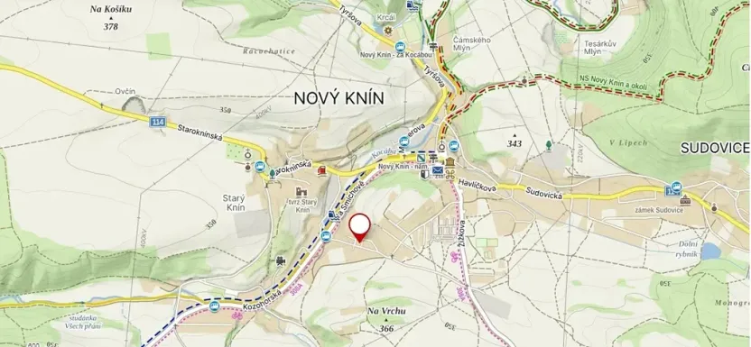 Prodej rodinného domu, Nový Knín, Na Vyšehradě, 71 m2