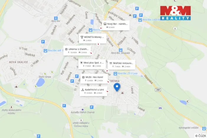 Prodej bytu 4+kk, Nový Bor, Jiráskova, 65 m2