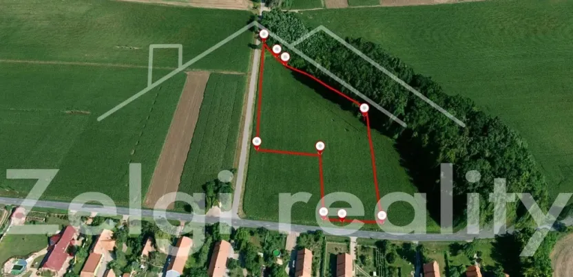 Prodej komerčního pozemku, Hrušovany nad Jevišovkou, Lidická, 14000 m2