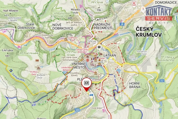 Pronájem bytu 2+1, Český Krumlov - Plešivec, 5. května, 62 m2