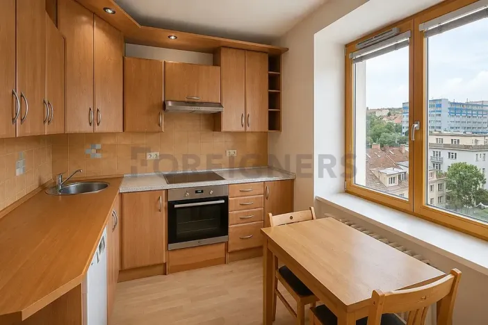Pronájem bytu 2+1, Praha - Vršovice, Bělocerkevská, 52 m2