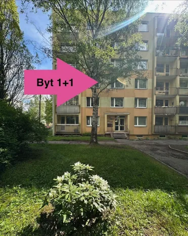 Pronájem bytu 1+1, Liberec - Liberec VI-Rochlice, Gagarinova, 36 m2