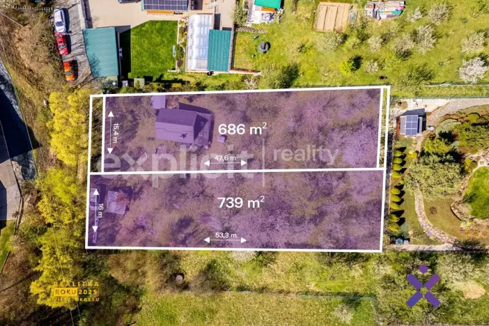 Prodej pozemku pro bydlení, Hvozdná, Nivka, 739 m2