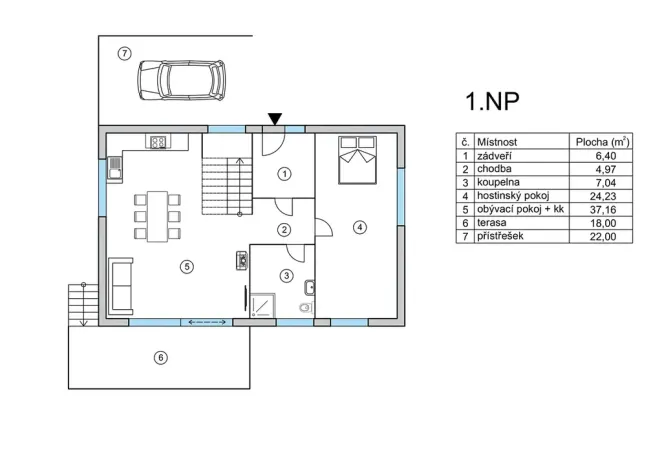 Pronájem rodinného domu, Jilemnice, Pod Vyhlídkou, 1025 m2