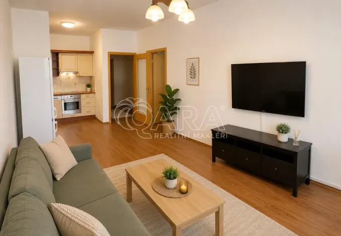 Pronájem bytu 2+kk, Praha - Vysočany, Pod Harfou, 50 m2