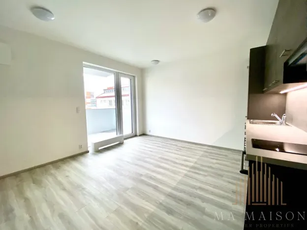 Pronájem bytu 1+kk, Praha - Holešovice, Na Maninách, 33 m2