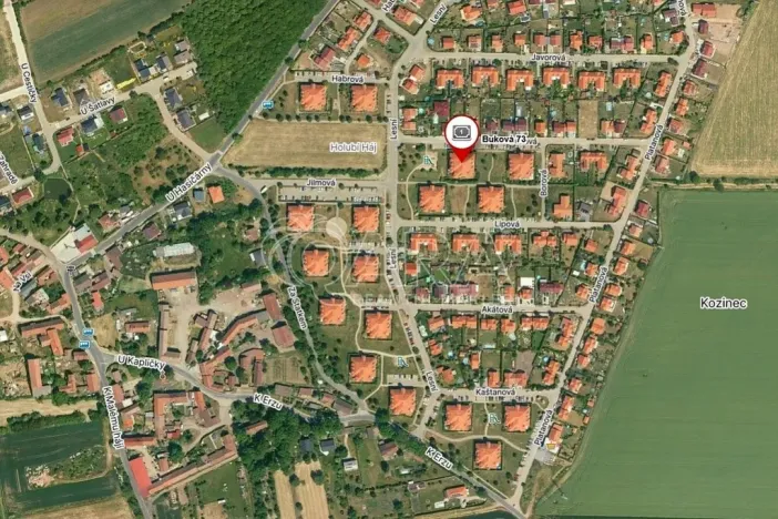 Pronájem bytu 1+kk, Holubice - Kozinec, Buková, 40 m2