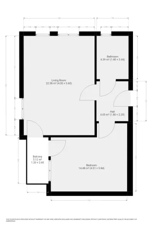 Pronájem bytu 2+kk, Praha - Černý Most, Mrázkova, 50 m2