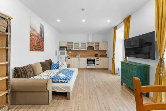 Prodej bytu 1+kk, Desná, Údolní, 29 m2