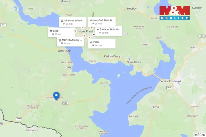 Prodej rodinného domu, Horní Planá - Bližší Lhota, Zvonková, 210 m2