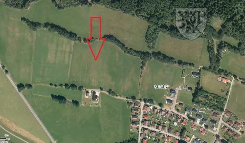 Prodej pozemku pro bydlení, Stachy, 9853 m2