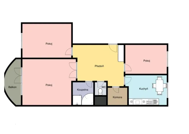 Pronájem bytu 3+1, Praha - Smíchov, Na Hřebenkách, 88 m2