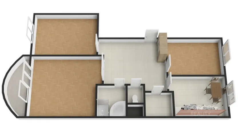 Pronájem bytu 3+1, Praha - Smíchov, Na Hřebenkách, 88 m2