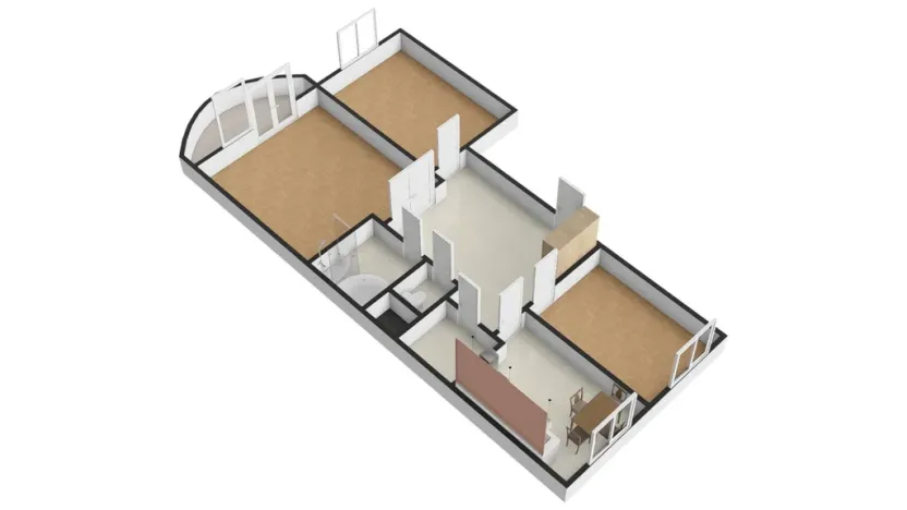 Pronájem bytu 3+1, Praha - Smíchov, Na Hřebenkách, 88 m2