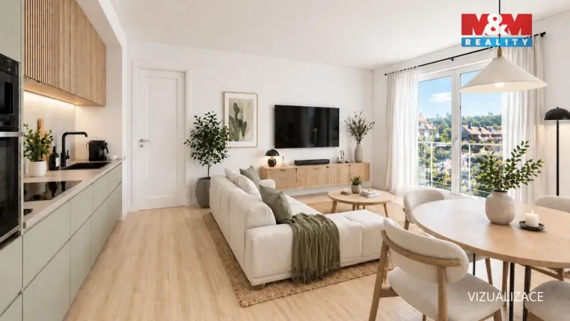 Prodej bytu 2+kk, Golčův Jeníkov, Chotěbořská, 53 m2