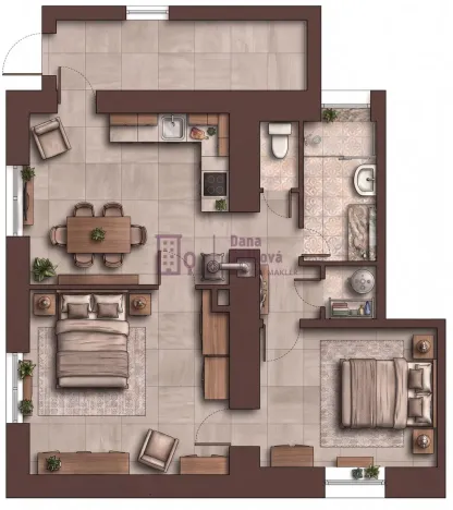 Pronájem rodinného domu, Nová Bystřice - Albeř, 70 m2