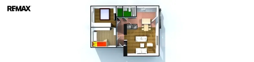 Prodej bytu 3+kk, Velká Bystřice, Na Letné, 76 m2