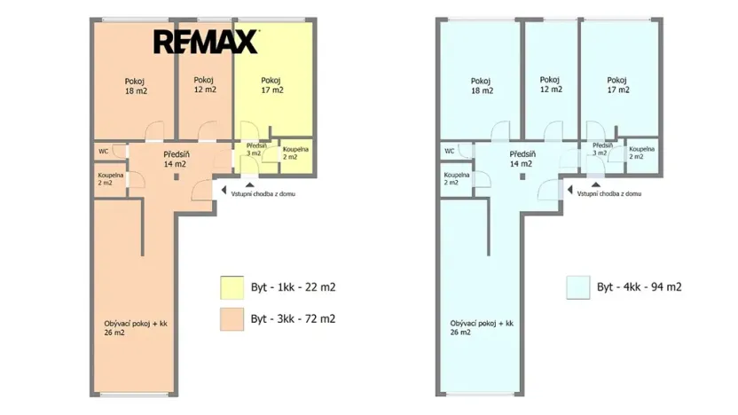 Prodej ubytování, Praha - Vršovice, Bulharská, 95 m2