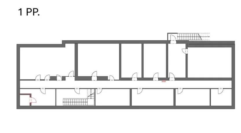 Prodej kanceláře, Praha - Letňany, Beranových, 1190 m2