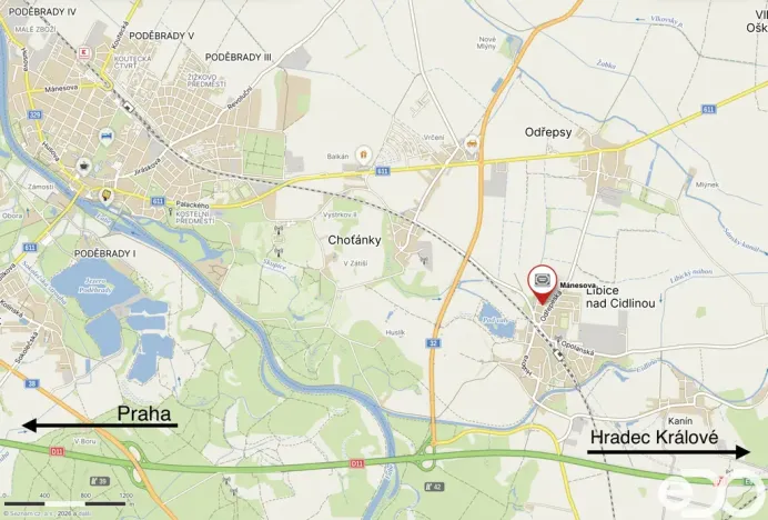 Prodej rodinného domu, Libice nad Cidlinou, Mánesova, 133 m2