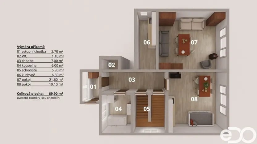 Prodej rodinného domu, Libice nad Cidlinou, Mánesova, 133 m2