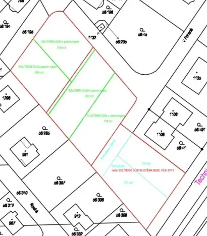 Prodej pozemku pro bydlení, Hovorčovice, 563 m2