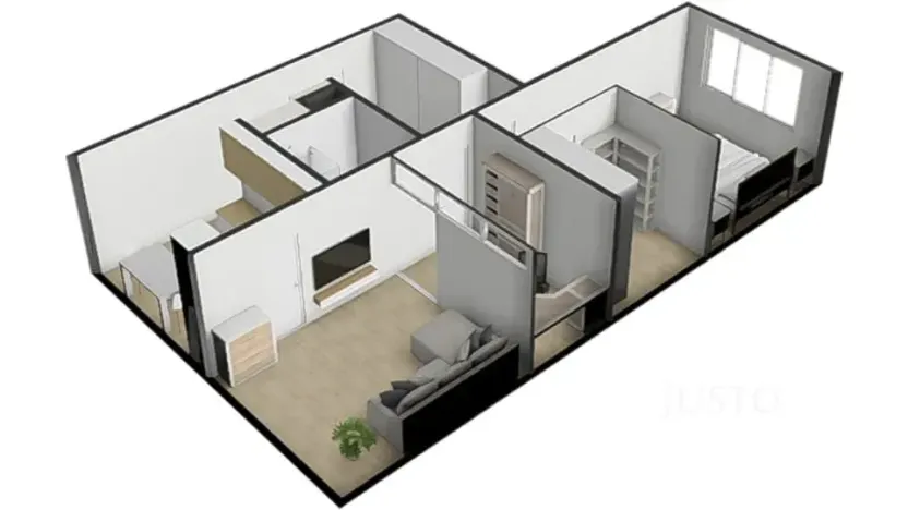 Prodej bytu 2+1, Písek, Budovatelská, 66 m2