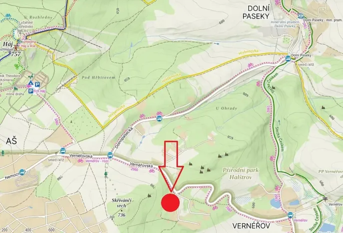 Prodej pozemku pro bydlení, Aš, 13886 m2
